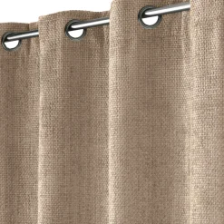 douceur d'intu017drieur Rideau velours chenille (140 x 260 cm) Leo Beige Outlet