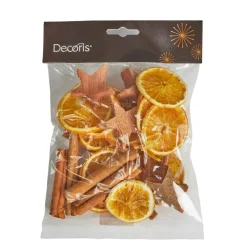 KAEMINGK Sachet (75 gr) Mix déco cannelle, et coco Orange New