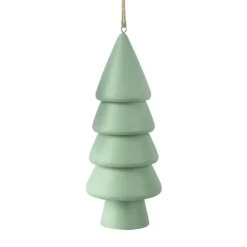 KAEMINGK Sapin à suspendre en bois (H15 cm) Harmonie Menthe blanche Vert menthe Best