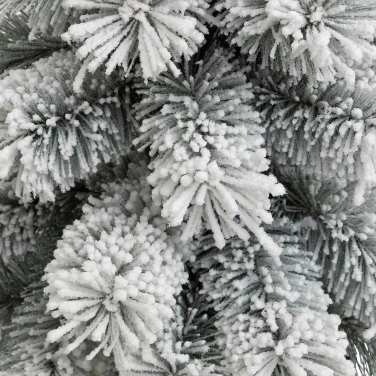 JJA Sapin artificiel de Noël en pot (H100 cm) Windy Peak Vert enneigé Sapin enneigé Best