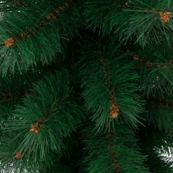 JJA Sapin artificiel de Noël en pot (H100 cm) Windy Peak Vert sapin Sapin vert Discount
