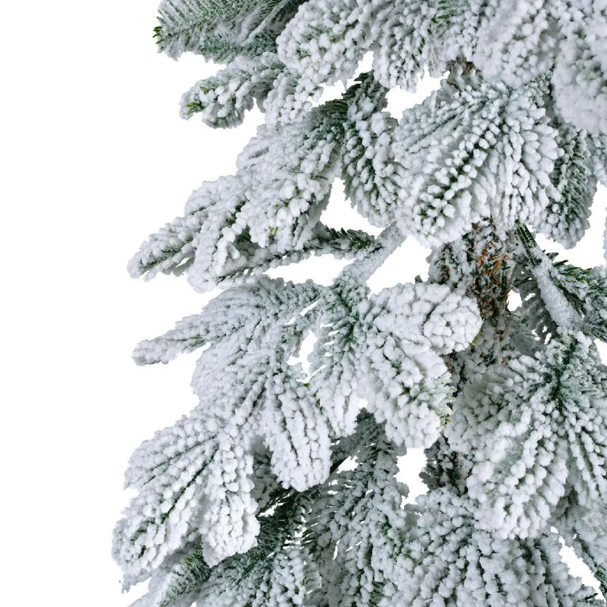 EMINZA Sapin artificiel de Noël (H180 cm) Sierra Vert enneigé Sapin enneigé