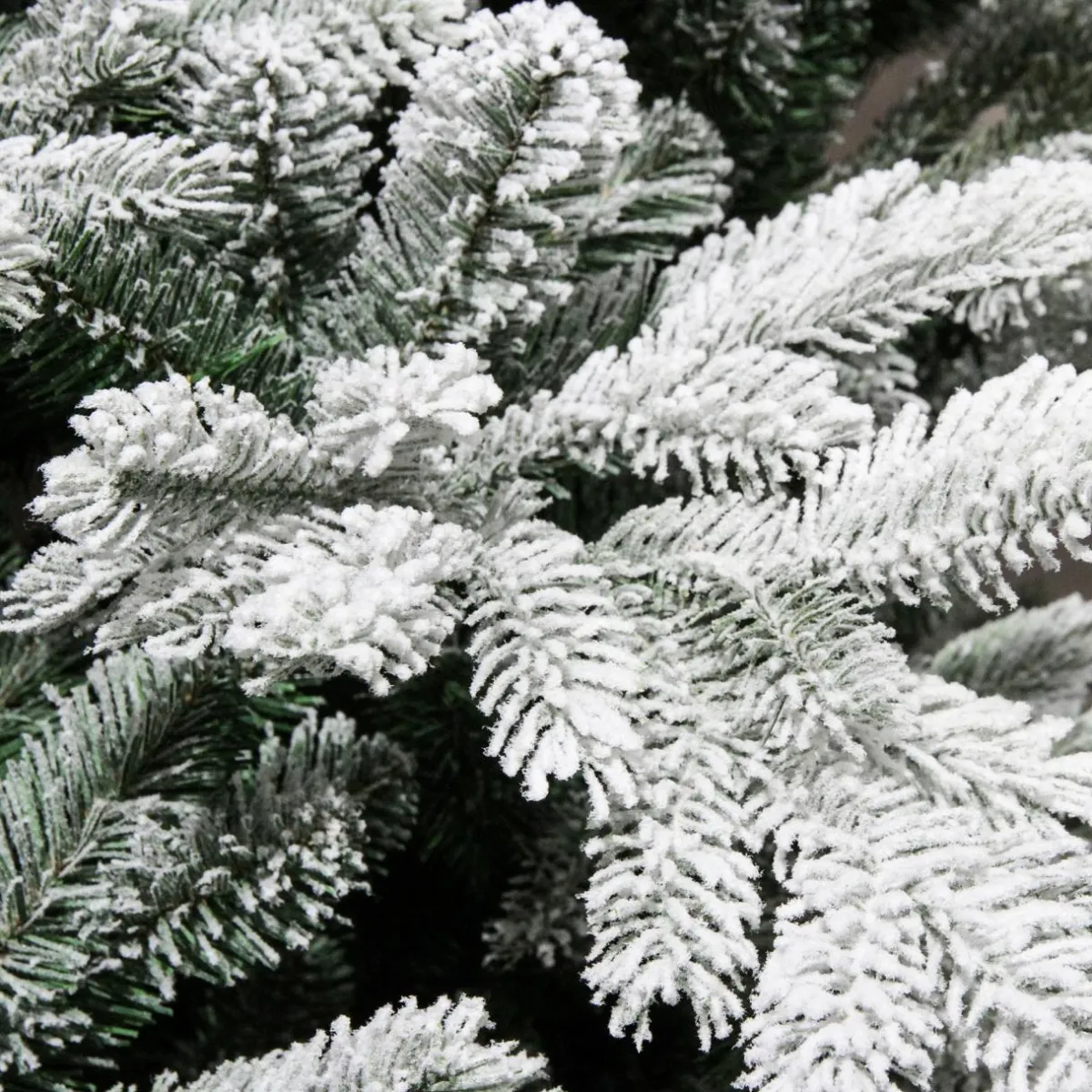 EMINZA Sapin artificiel de Noël (H240 cm) Glorious Vert enneigé Sapin enneigé New