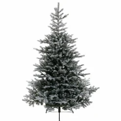 EMINZA Sapin artificiel de Noël (H240 cm) Glorious Vert enneigé Sapin enneigé New