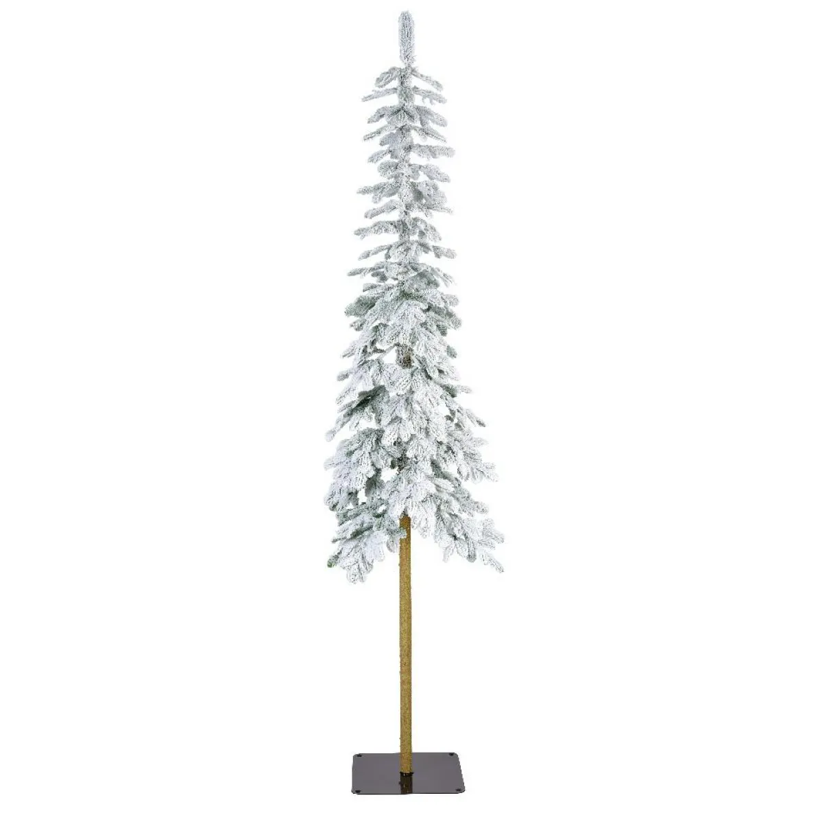 EMINZA Sapin artificiel de Noël (H210 cm) Sierra Vert enneigé Sapin enneigé New