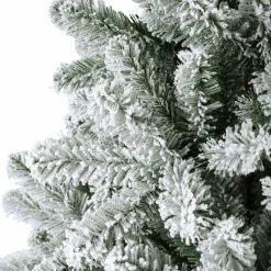 EMINZA Sapin artificiel de Noël (H240 cm) King Vert enneigé Sapin enneigé Sale