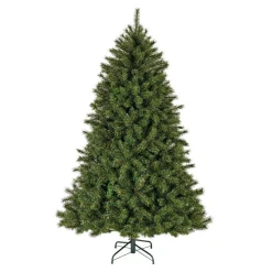 EMINZA Sapin artificiel de Noël (H210 cm) Stockholm Vert finition perlée Vert givré Clearance