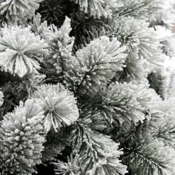 EMINZA Sapin artificiel de Noël (H210 cm) Edmonton Vert enneigé Sapin enneigé Best