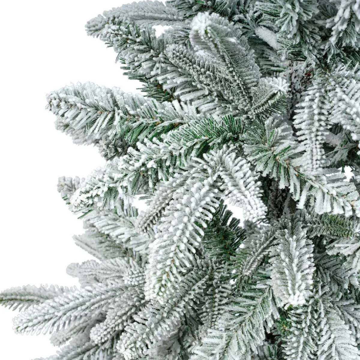 EMINZA Sapin artificiel de Noël (H180 cm) Glockner Vert enneigé Sapin enneigé Discount