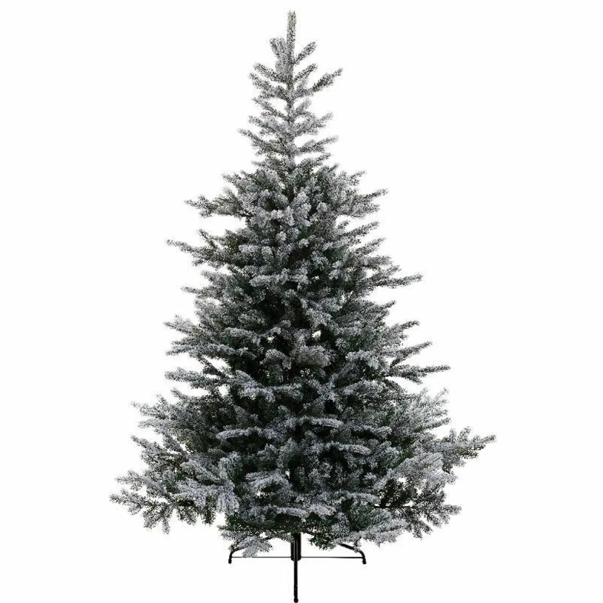 EMINZA Sapin artificiel de Noël (H210 cm) Glorious Vert enneigé Sapin enneigé Outlet