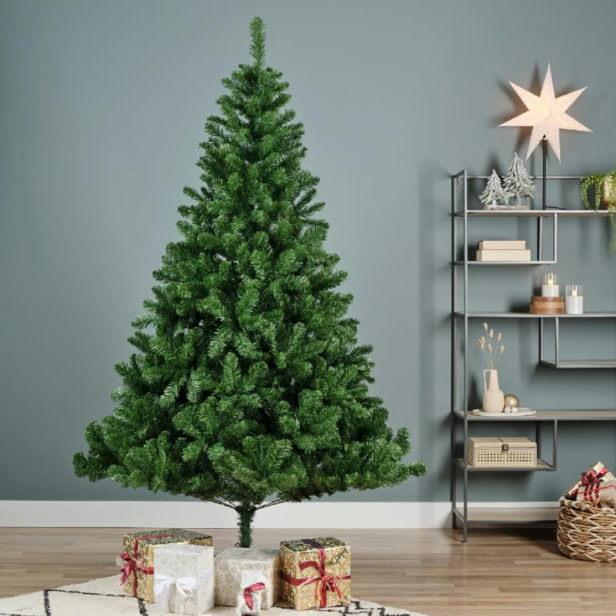 EMINZA Sapin artificiel de Noël (H180 cm) Naturia Vert sapin Sapin vert Discount