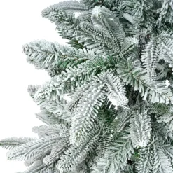 EMINZA Sapin artificiel de Noël (H240 cm) Glockner Vert enneigé Sapin enneigé Best