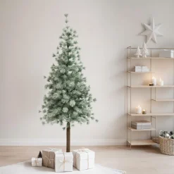 FEERIC LIGHTS Sapin artificiel de Noël (H150 cm) Nordstar Vert enneigé Sapin enneigé New