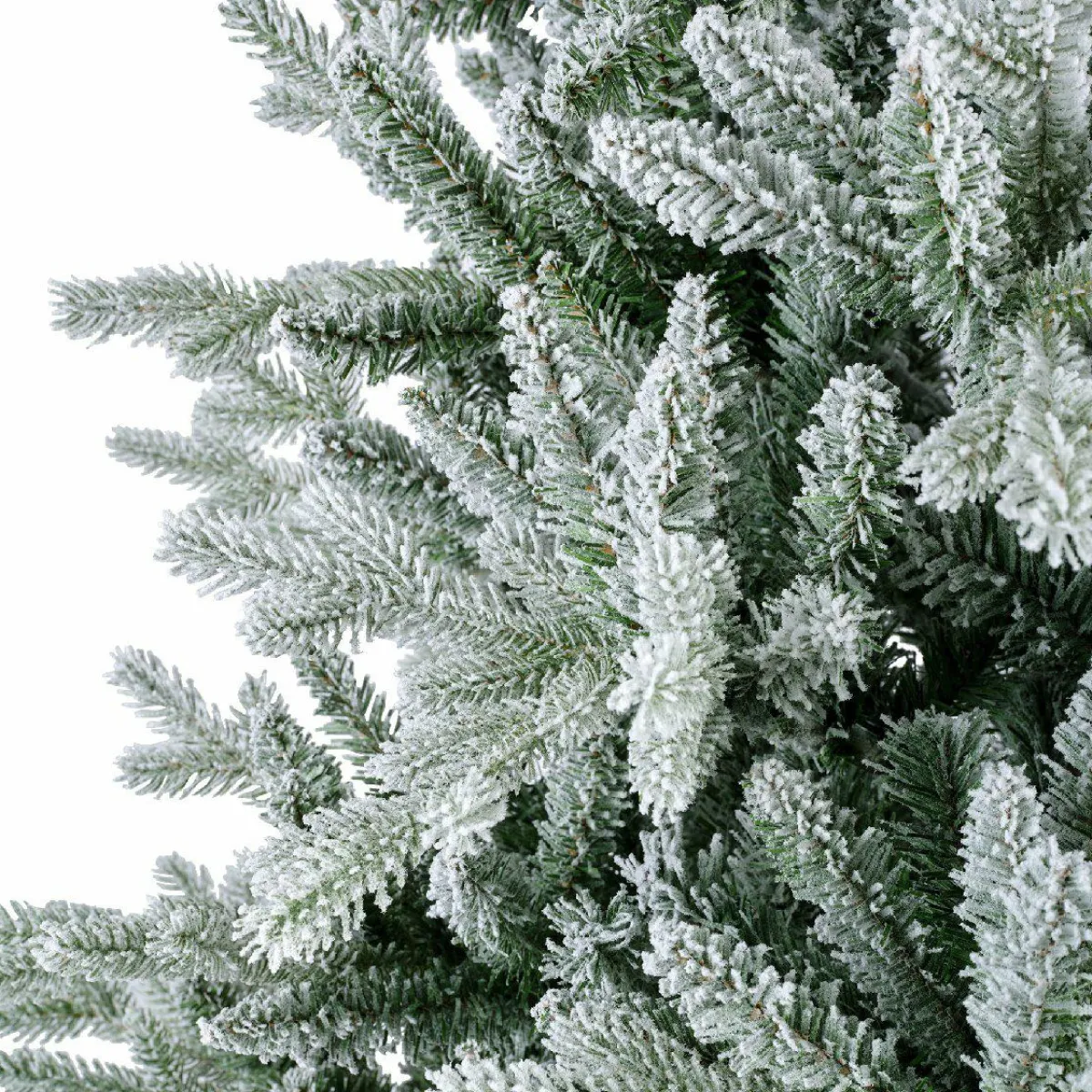 EMINZA Sapin artificiel de Noël (H180 cm) Allix Vert enneigé Sapin enneigé