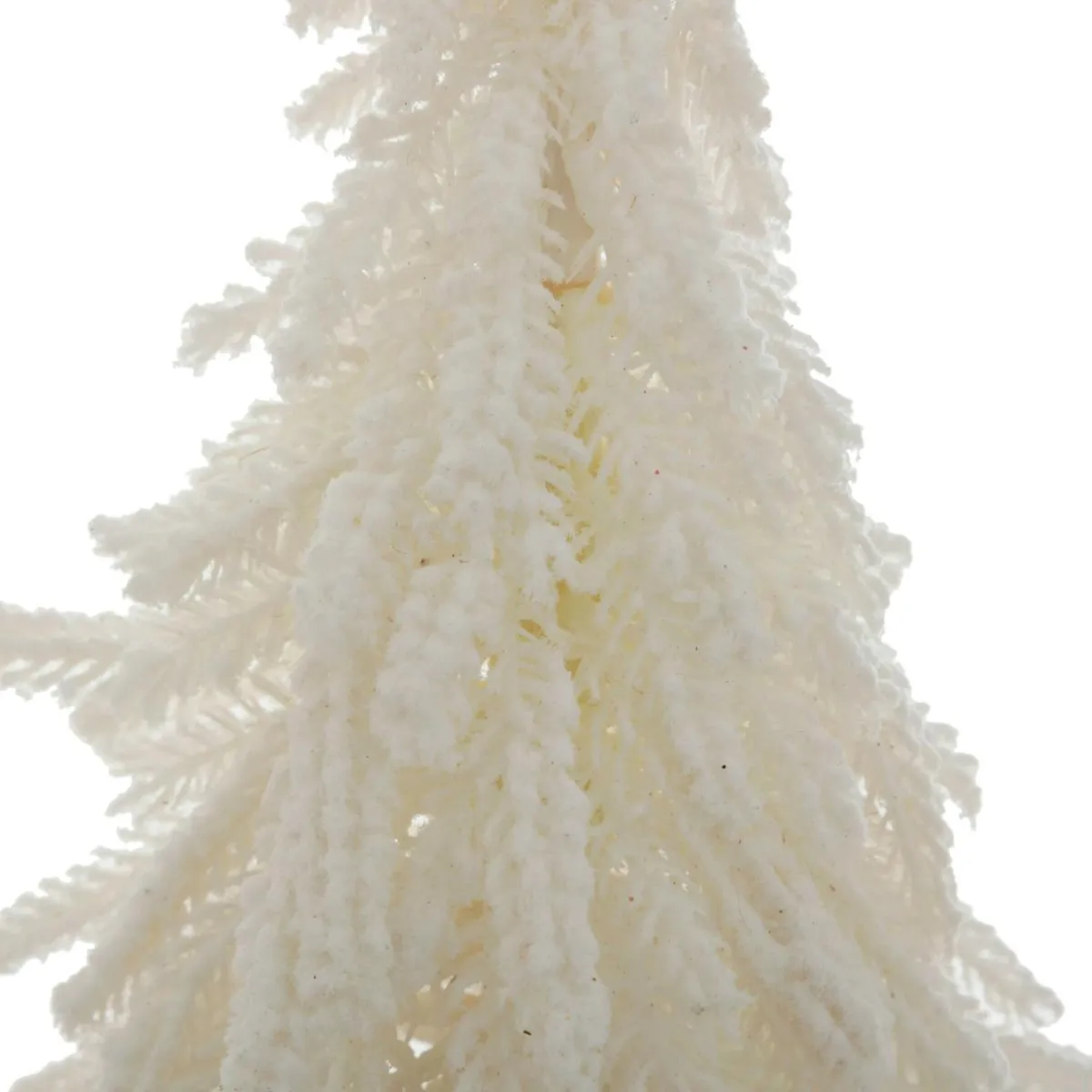 JJA Sapin décoratif en jute (H27 cm) Givré Blanc Outlet