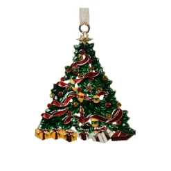 KAEMINGK Sapin de Noël à suspendre (H6 cm) Merry Christmas Vert Outlet