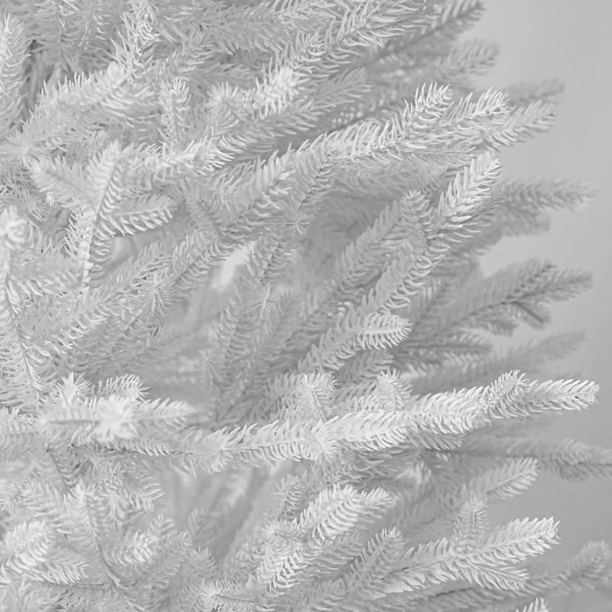 EMINZA Sapin de Noël artificiel (H240 cm) Quebec Blanc Sapin blanc New