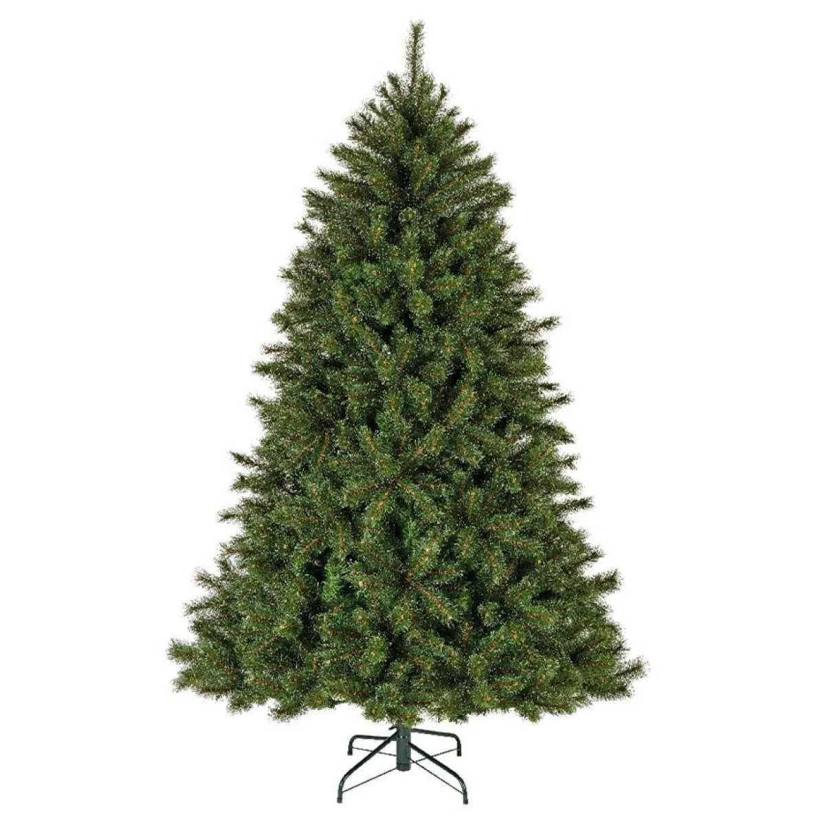 EMINZA Sapin de Noël artificiel (H300 cm) Stockholm Vert finition perlée Vert givré Hot