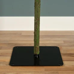 EMINZA Sapin de Noël artificiel lumineux 150 LED (H180 cm) Sierra Vert enneigé Sapin enneigé lumineux Best
