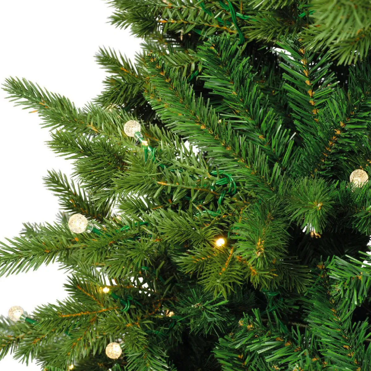 EMINZA Sapin de Noël artificiel lumineux 350 LED (H180 cm) Idaho Vert sapin Sapin vert lumineux Sale