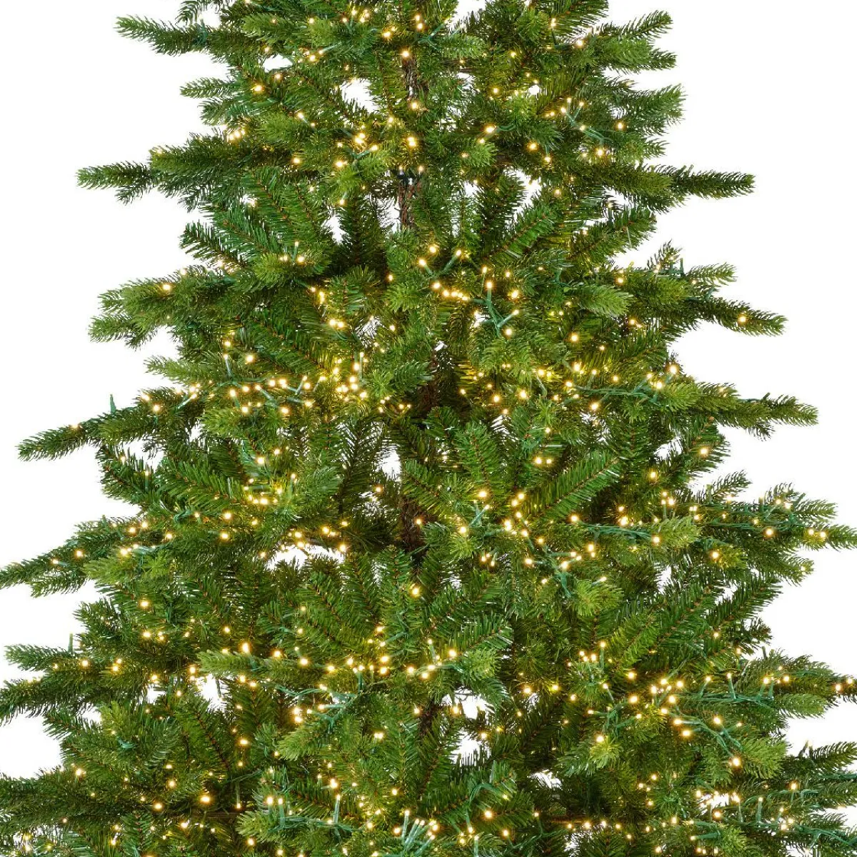 EMINZA Sapin de Noël artificiel lumineux 3000 LED (H180 cm) Caucasia Nordmann Vert sapin Sapin vert lumineux Online