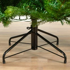 EMINZA Sapin de Noël artificiel lumineux 5400 LED (H240 cm) Caucasia Nordmann Vert sapin Sapin vert lumineux