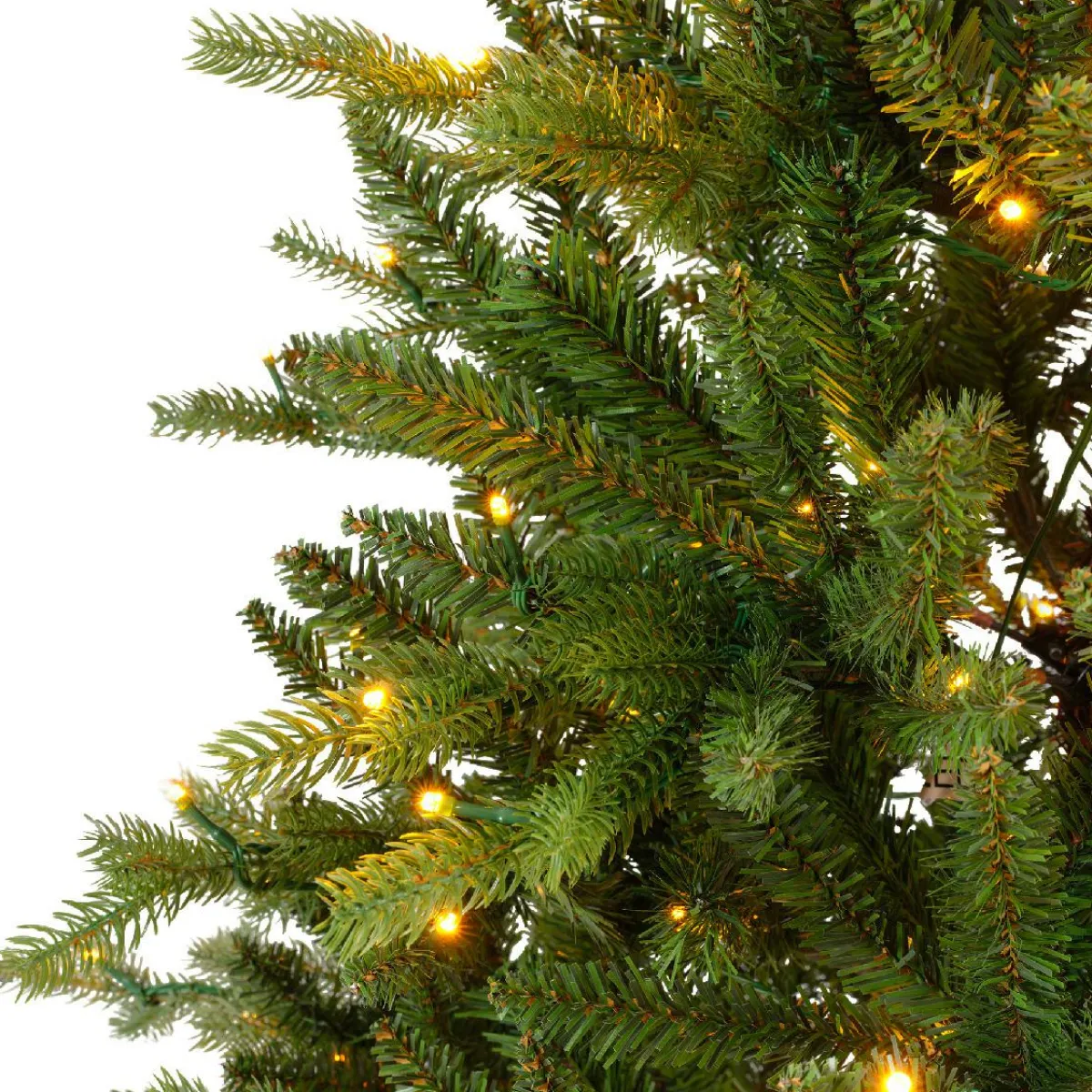 EMINZA Sapin de Noël artificiel lumineux 320 LED (H180 cm) Allix Vert sapin Sapin vert lumineux Sale