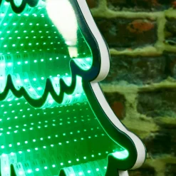 KAEMINGK Sapin de Noël lumineux 231 LED (H60 cm) Infinity Vert Multicolore Online
