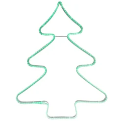 BLACHERE Sapin de Noël lumineux 192 LED Néon Vert Sale