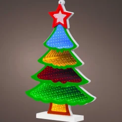 KAEMINGK Sapin de Noël lumineux 180 LED (H32 cm) Infinity Multicolore Sale