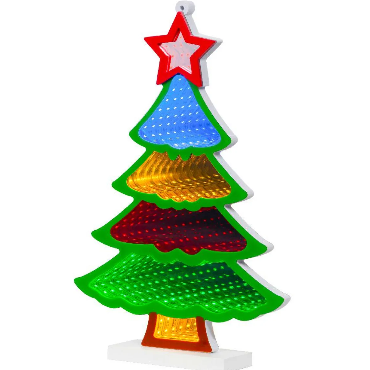 KAEMINGK Sapin de Noël lumineux 180 LED (H32 cm) Infinity Multicolore Sale