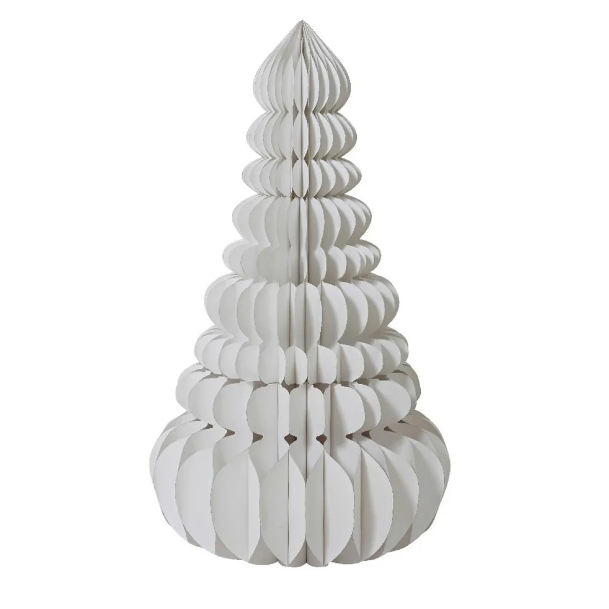 KAEMINGK Sapin Géant papier à poser (H160 cm) Fermeture Magnétique Blanc Best
