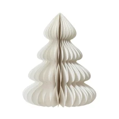 KAEMINGK Sapin papier à poser (H60 cm) Fermeture Magnétique Blanc
