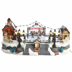 Feeric Lights & Christmas Scène de vie illuminée Piste de patin Aspen Discount