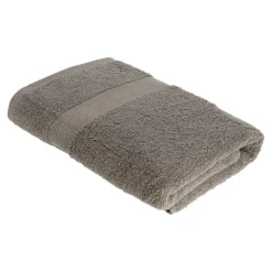 TENDANCE Serviette de bain coton (70 x 130 cm) Timeless Taupe New