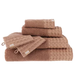TENDANCE Serviette de bain coton (90 x 150 cm) Season Color Caramel