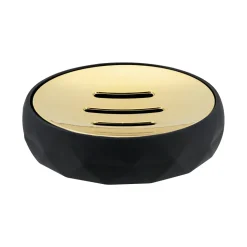 TENDANCE Set d'accessoires salle de bain Rubby Noir Online