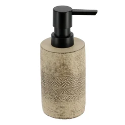 TENDANCE Set d'accessoires salle de bain ciment Tanger Naturel Hot