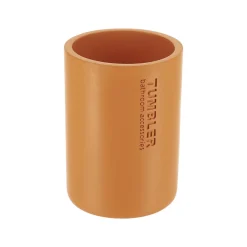 TENDANCE Set d'accessoires salle de bain Purebamboo Jaune moutarde Outlet