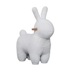 EMINZA Siège enfant flanelle (H63 cm) Lapin Blanc Hot