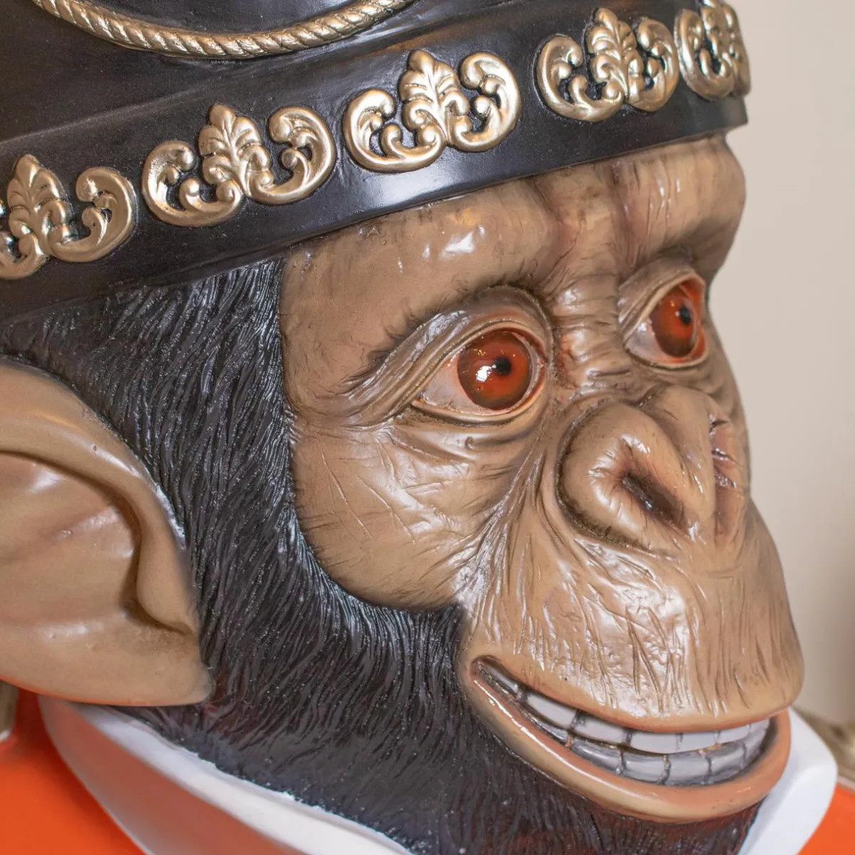 KAEMINGK Singe de Noël Géant (H152 cm) Wilhem à votre service Noir Sale