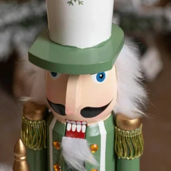 KAEMINGK Soldat Casse-noisette en bois (H50 cm) Viktor Vert Best