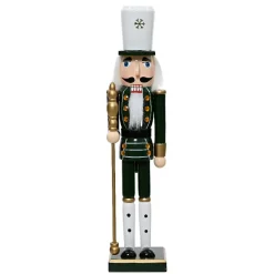 KAEMINGK Soldat Casse-noisette en bois (H38 cm) Achille Vert sapin Online