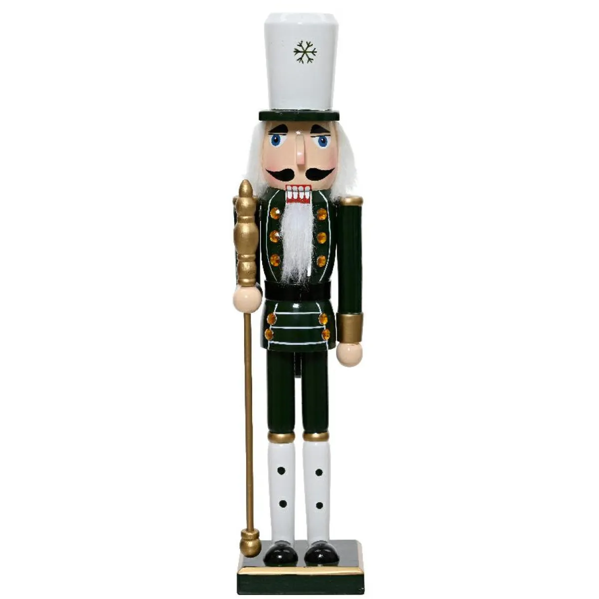 KAEMINGK Soldat Casse-noisette en bois (H38 cm) Achille Vert sapin Online