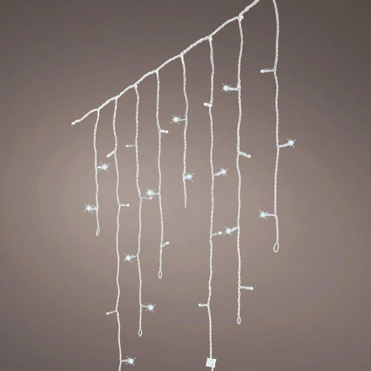 EMINZA Stalactite lumineuse 11,80 m 480 LED câble transparent Stars Blanc froid Blanc Froid - câble transparent Online