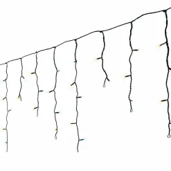 EMINZA Stalactite lumineuse 20 m 490 LED câble noir Stars Bicolore Blanc chaud et froid Bicolore Blanc chaud / Froid - câble noir Clearance