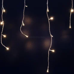 EMINZA Stalactite lumineuse 20 m 490 LED câble blanc Stars Blanc chaud Blanc Chaud - câble blanc Outlet