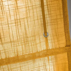 EMINZA Store bateau passe tringle (90 x 180 cm) Robin Jaune ocre Hot