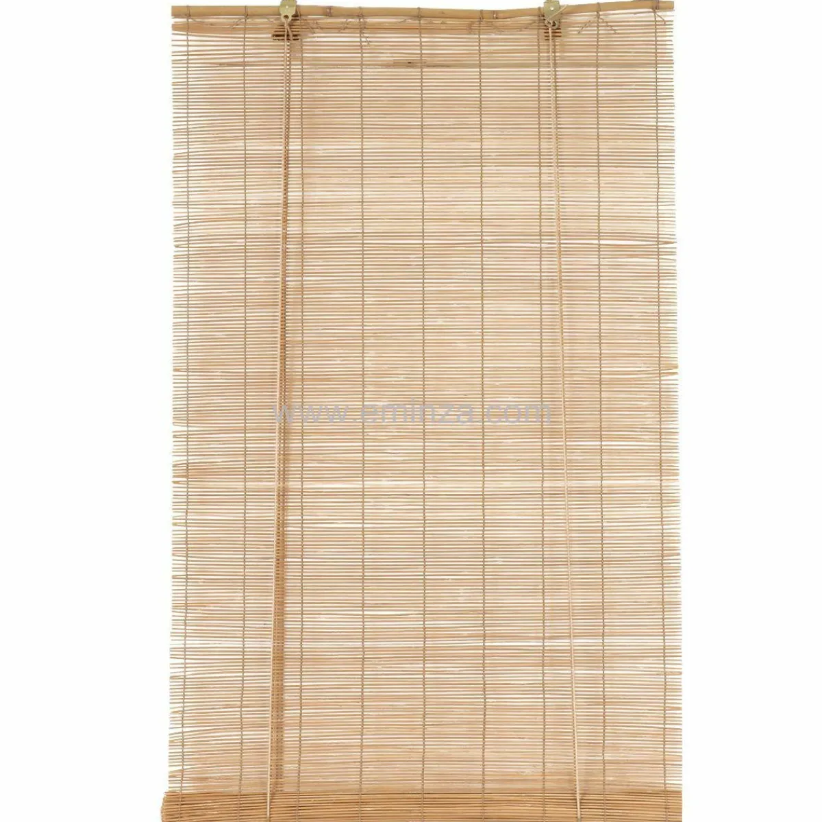 LUANCE Store enrouleur à baguettes (60 x 180 cm) Bambou Naturel Sable New