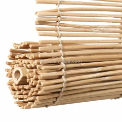 LUANCE Store enrouleur à baguettes (60 x 180 cm) Bambou Naturel Sable New